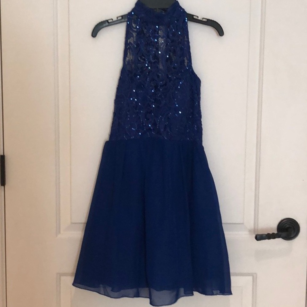 Formal blue dress in size 1